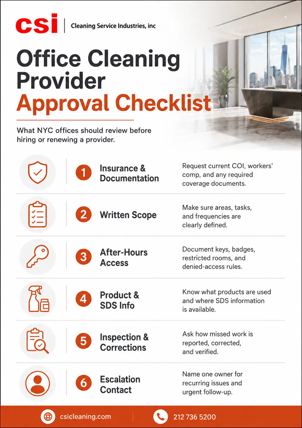 Commercial office cleaning NYC 2